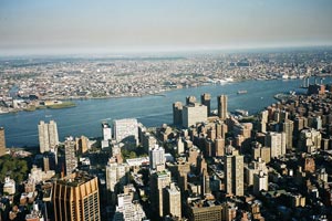 07-09-02 - Hudson River from Empire State Building