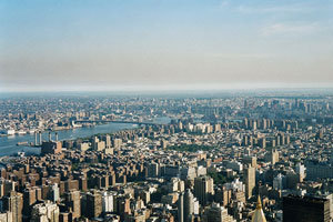 07.09.2002 - Hudson River vom Empire State Building