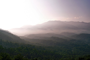 16.09.2006 - Great Smoky Mountain State Park macht seinen Namen Ehre...