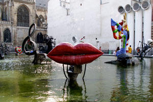 18.08.2008 - Brunnen gestaltet von Niki de Saint Phalle
