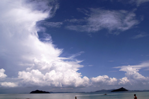 08.01.2010 - Meer, Wolken, Inseln