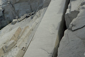 17.02.2013 - Der unvollendete Obelisk im Granitsteinbruch von Assuan