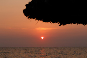 05.03.2015 - Sonnenuntergang an unserem Resort