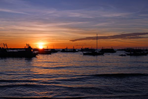 11-01-16 - Sunset at White Beach (next day - again fantastic)