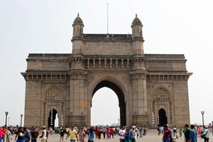 17.10.2015 - Gateway of India ist immer einen Besuch wert...