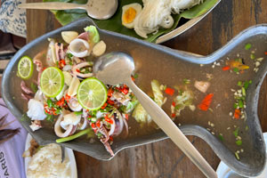 29.12.2025 - Abendessen in einem Familienrestaurant in Khon Kaen